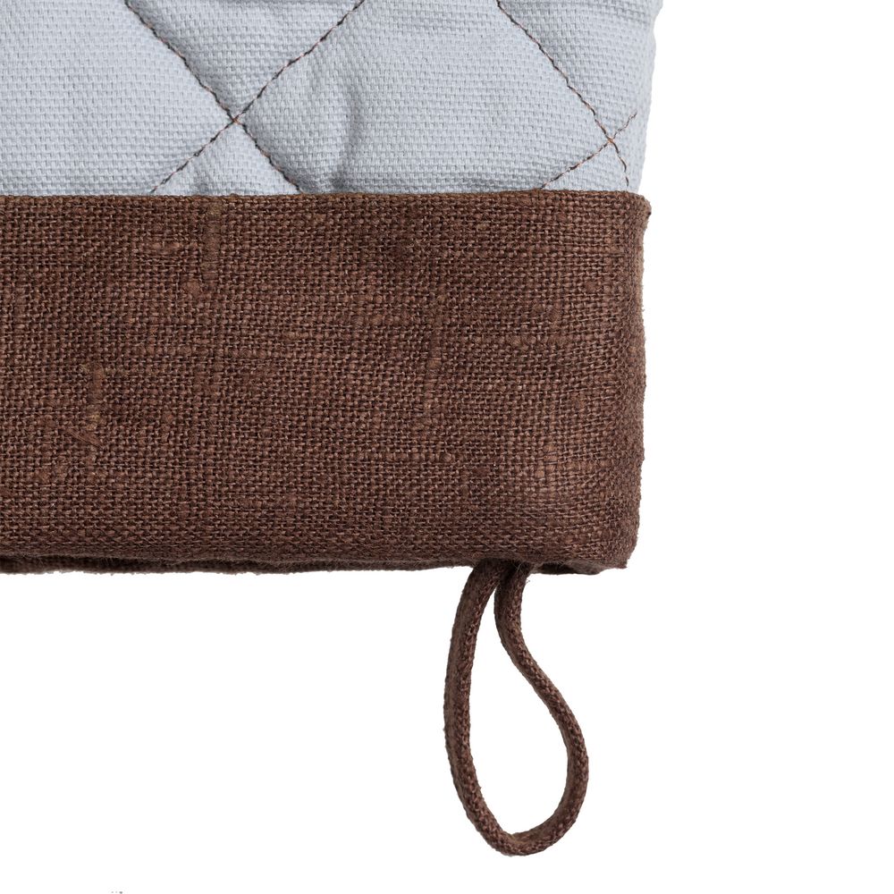 Прихватка-рукавица Keep Palms, серо-голубая — изображение 3