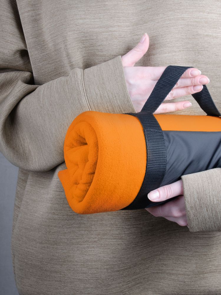 Дорожный плед Voyager, оранжевый — изображение 7