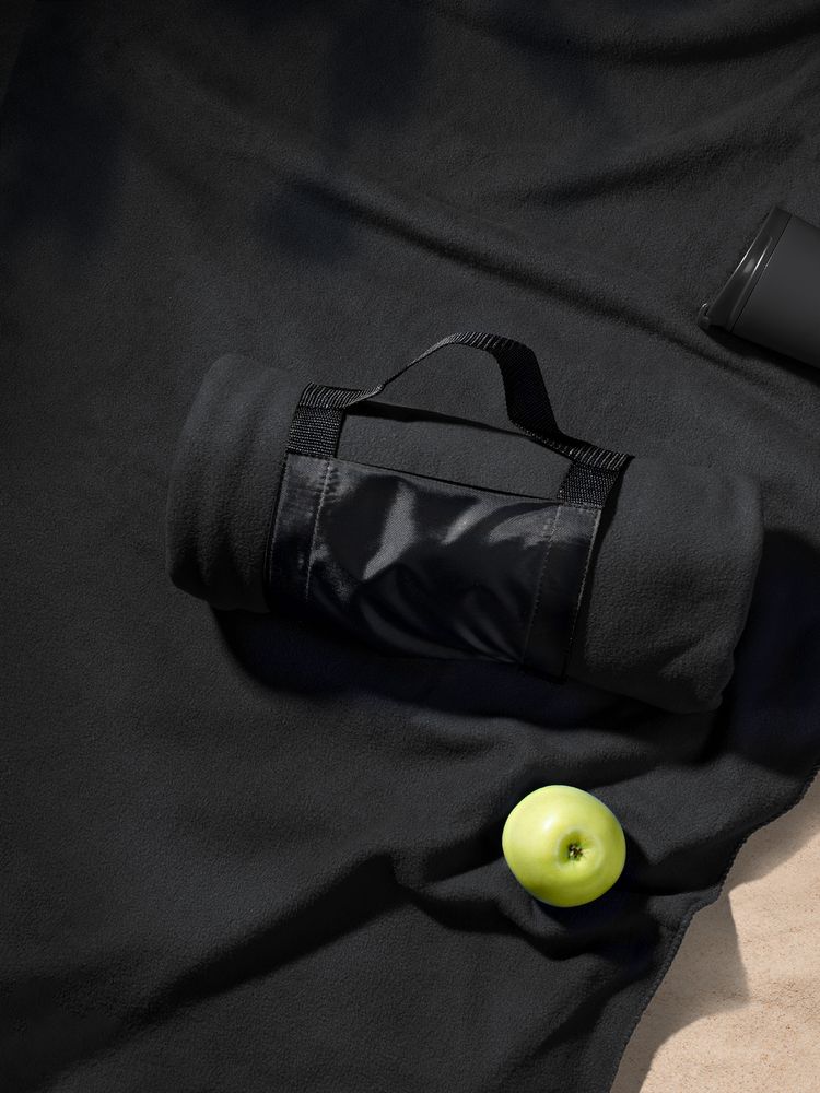 Дорожный плед Voyager 2, черный — изображение 6