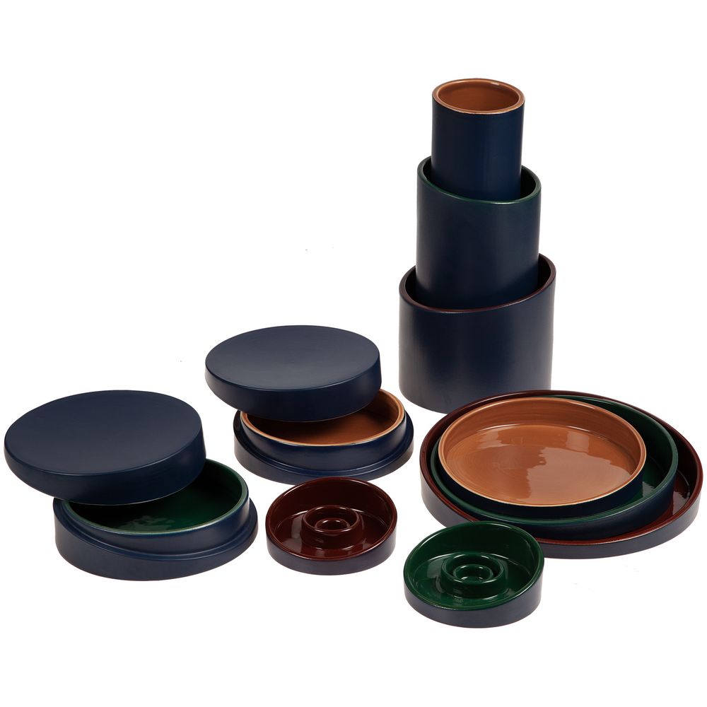 Набор подсвечников Form Fluid, зеленый — изображение 7