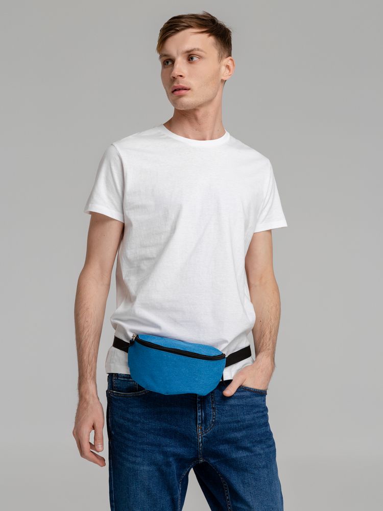 Поясная сумка Handy Dandy, синяя — изображение 7