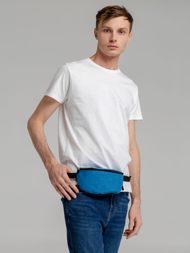 Поясная сумка Handy Dandy, синяя — изображение 8