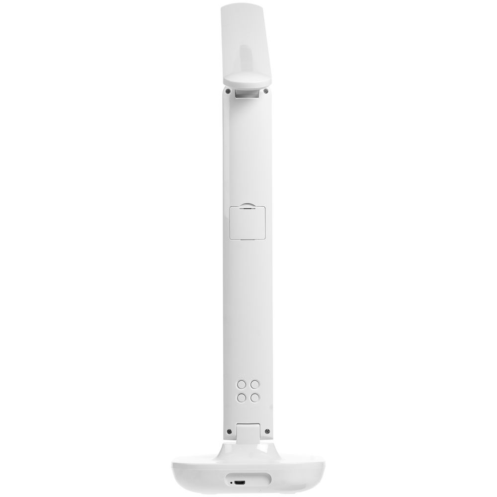 Настольная лампа с часами и календарем Office Torch, белая — изображение 5