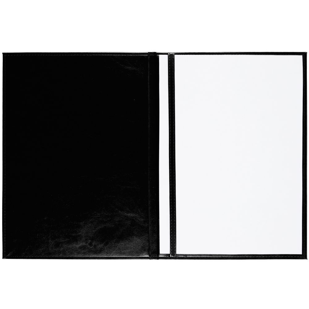 Папка адресная Nebraska, черная — изображение 5