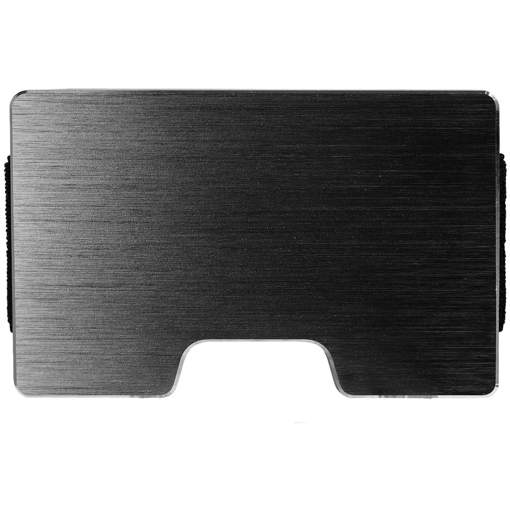 Футляр для карт с зажимом для купюр Cooper, черный — изображение 5