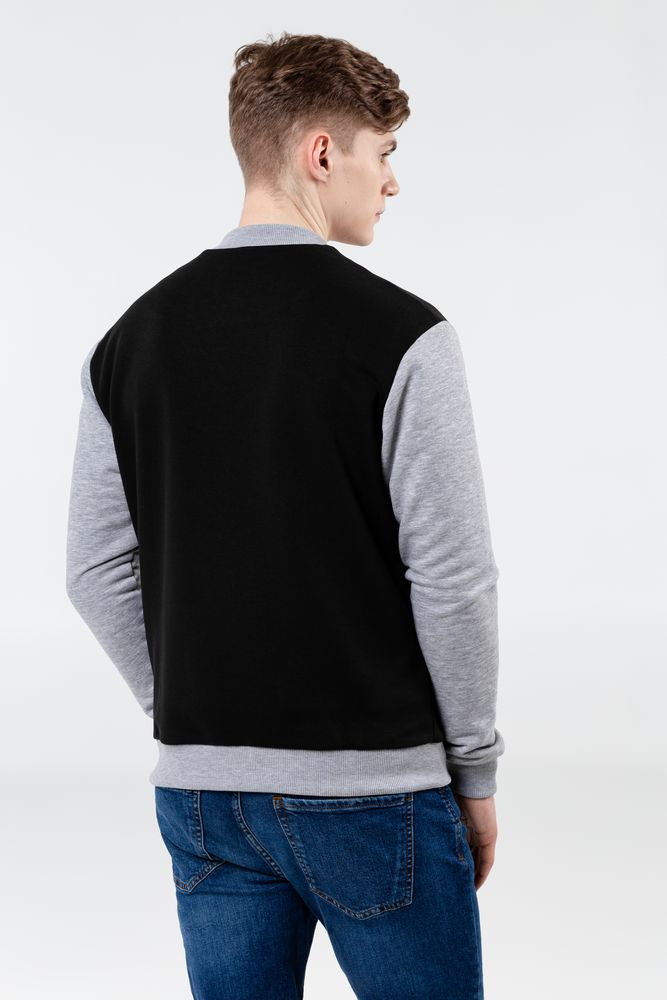 Бомбер College, молочно-белый — изображение 7