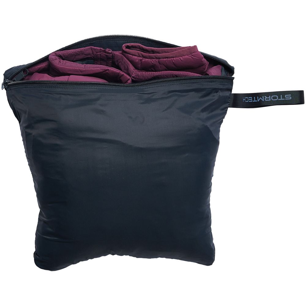 Куртка компактная женская Stavanger, темно-синяя — изображение 9