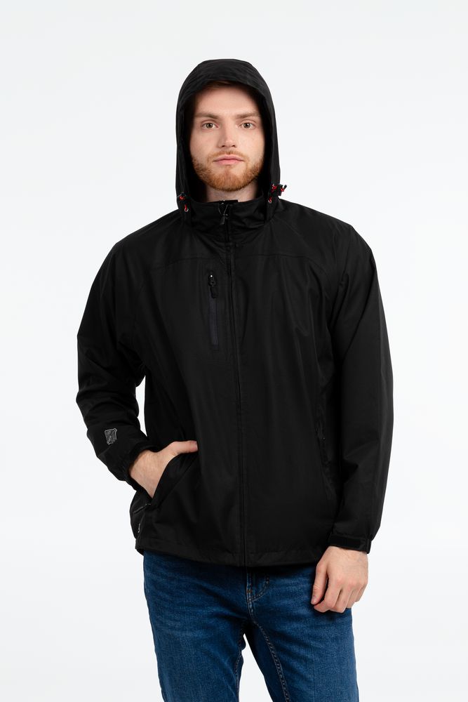 Ветровка мужская Stratus, черная — изображение 16