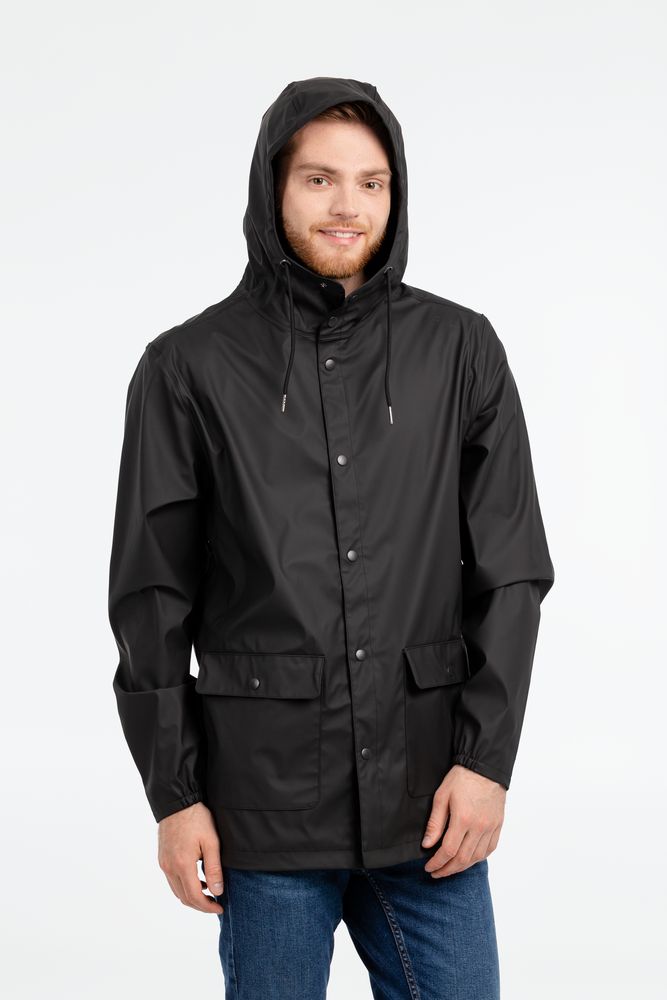 Дождевик мужской Squall, черный — изображение 14
