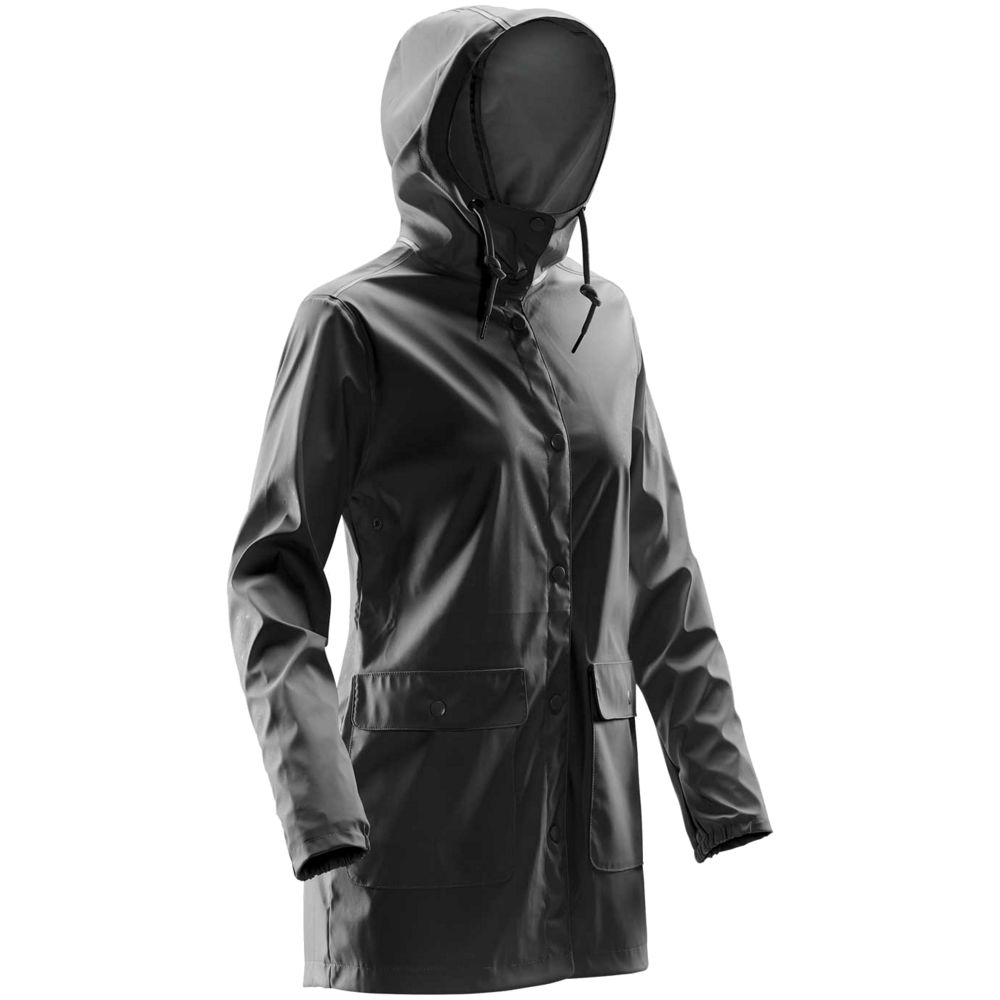 Дождевик женский Squall, черный — изображение 4