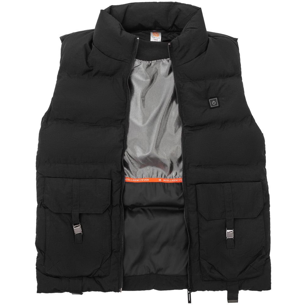 Жилет с подогревом Thermalli Zermatt, черный — изображение 5