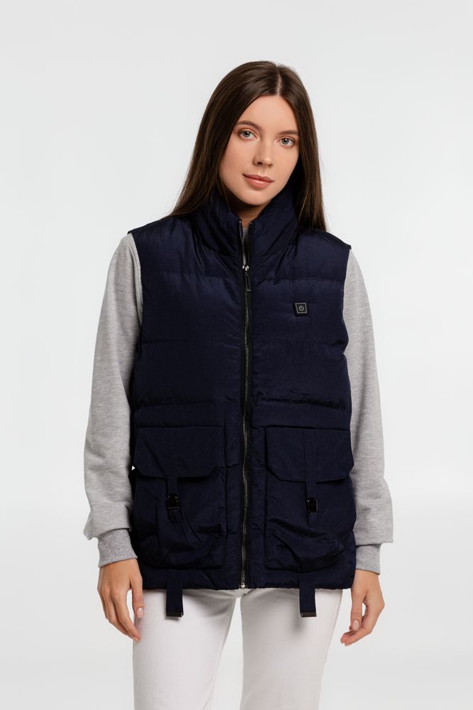 Жилет с подогревом Thermalli Zermatt, темно-синий — изображение 14