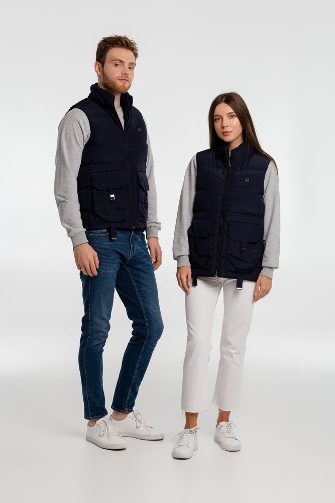 Жилет с подогревом Thermalli Zermatt, темно-синий — изображение 18