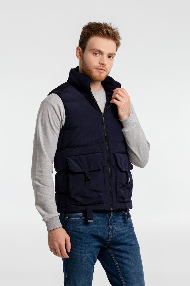 Жилет с подогревом Thermalli Zermatt, темно-синий — изображение 16