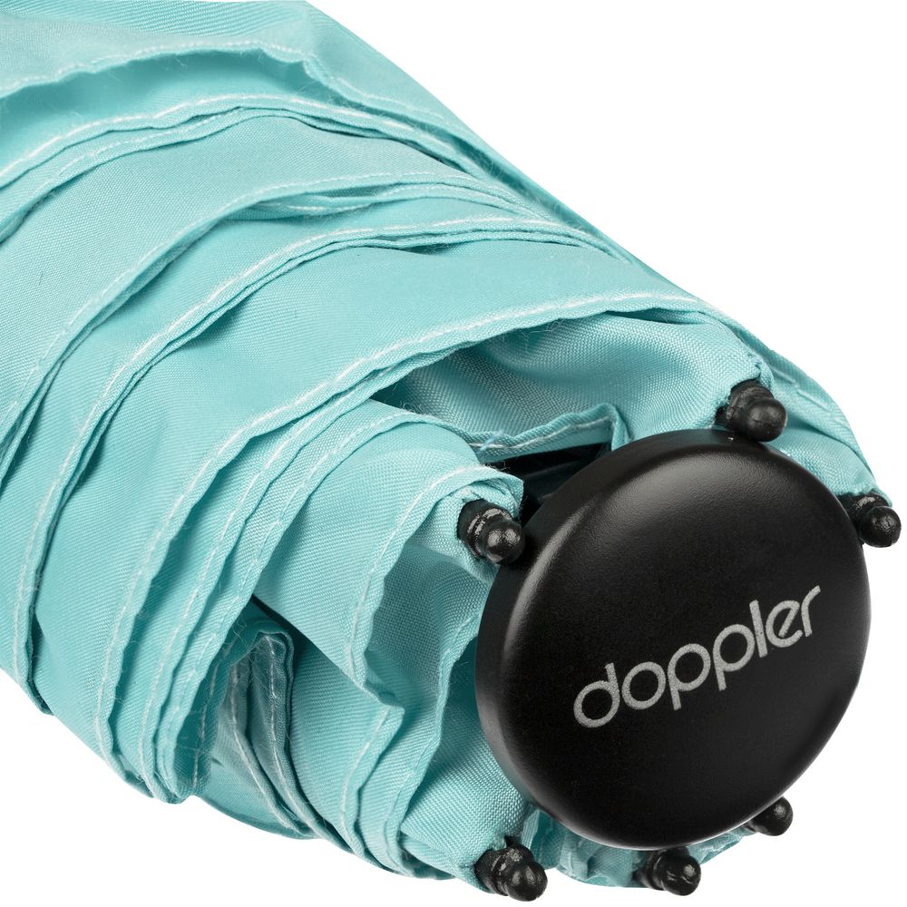 Зонт складной Zero 99, голубой — изображение 6