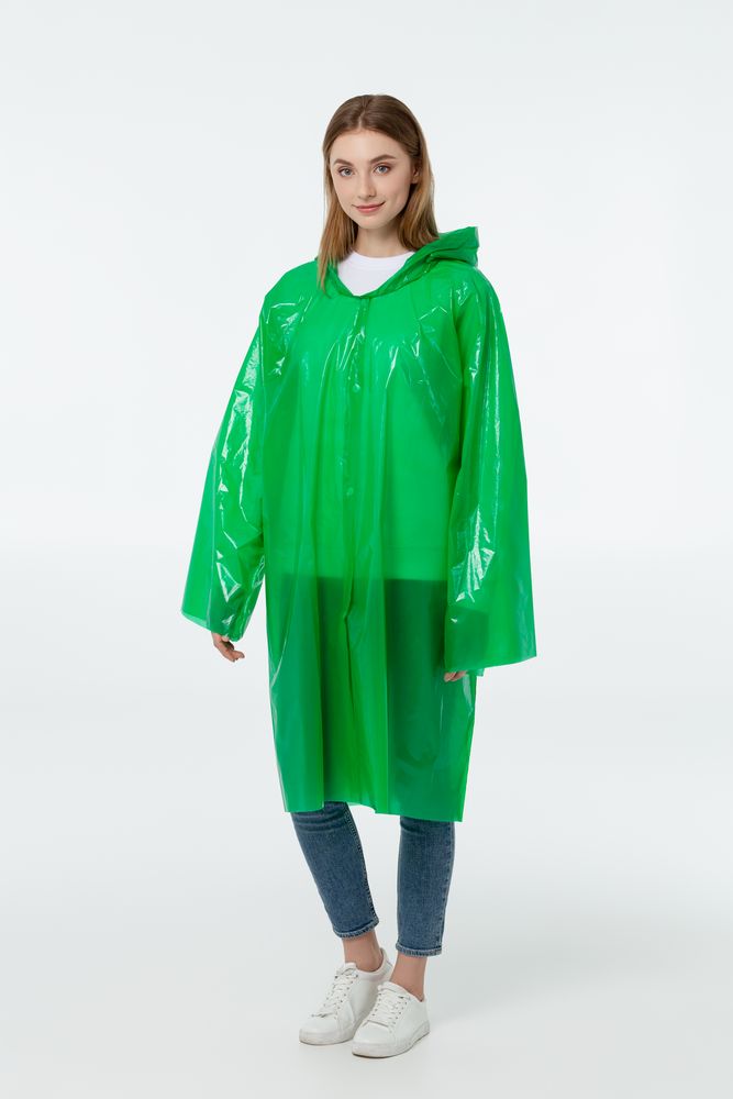 Дождевик-плащ BrightWay, зеленый — изображение 6