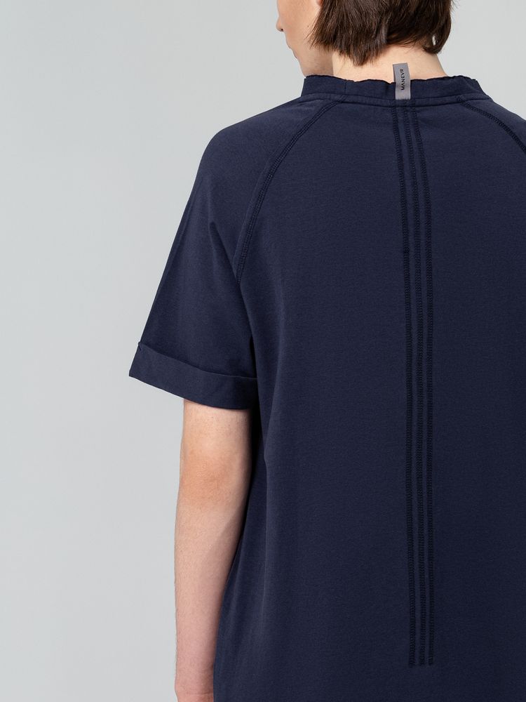 Футболка унисекс Vozduh 1.0, темно-синяя — изображение 5