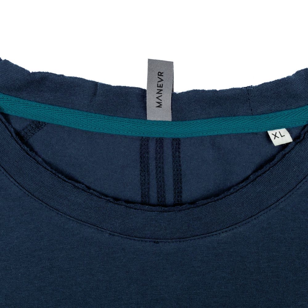 Футболка унисекс Vozduh 1.0, темно-синяя — изображение 7