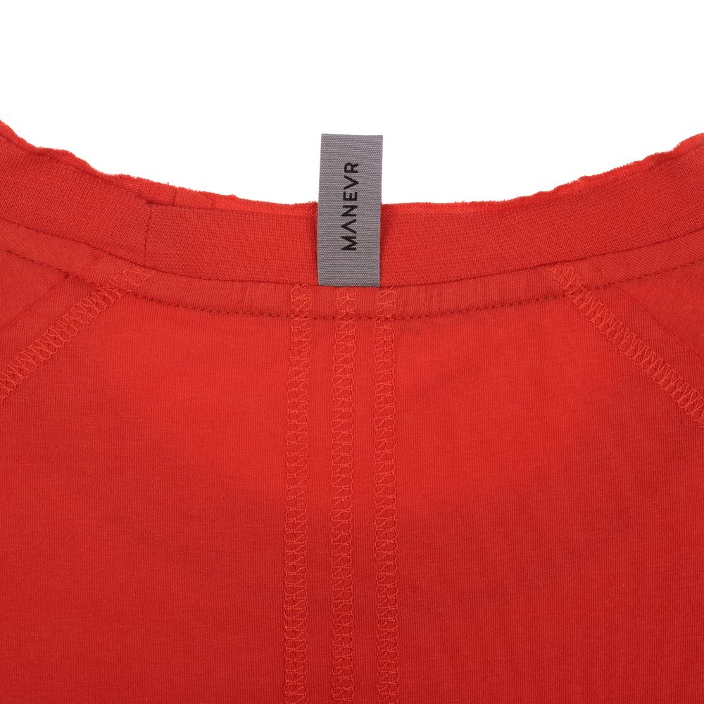 Футболка унисекс Vozduh 1.0, красная — изображение 6