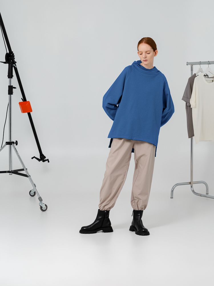 Худи унисекс Vozduh 1.0, синее — изображение 3