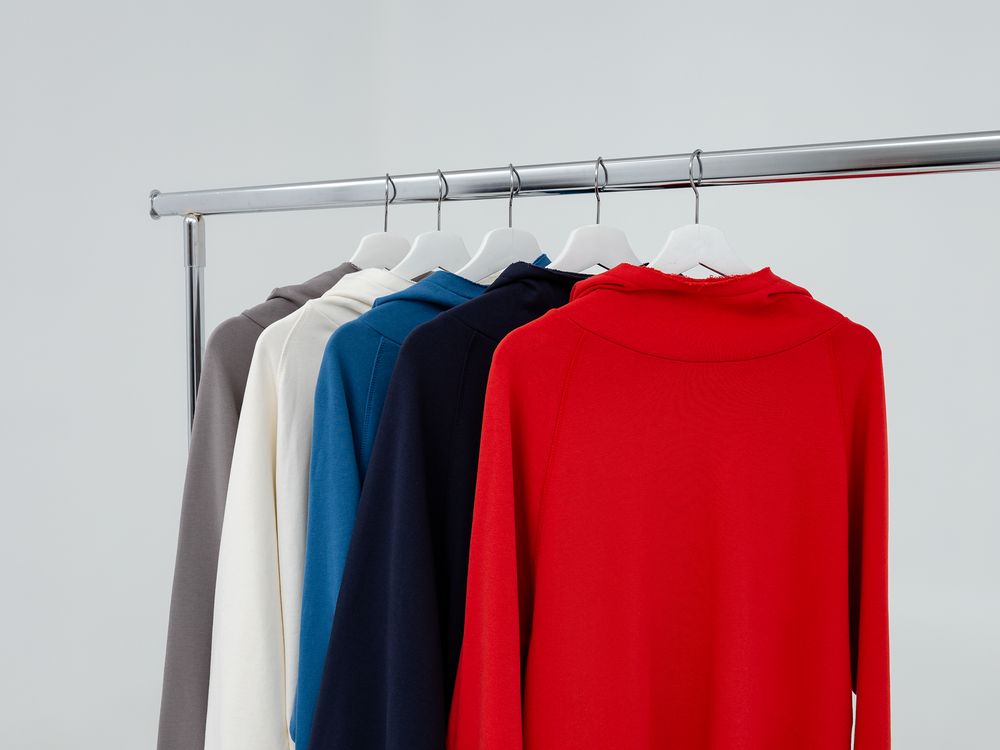 Худи унисекс Vozduh 1.0, красное — изображение 10