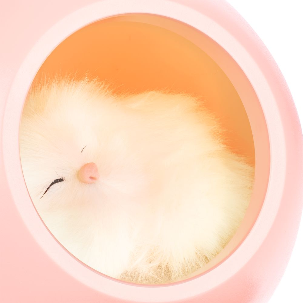 Беспроводная лампа-колонка Right Meow, розовая — изображение 4