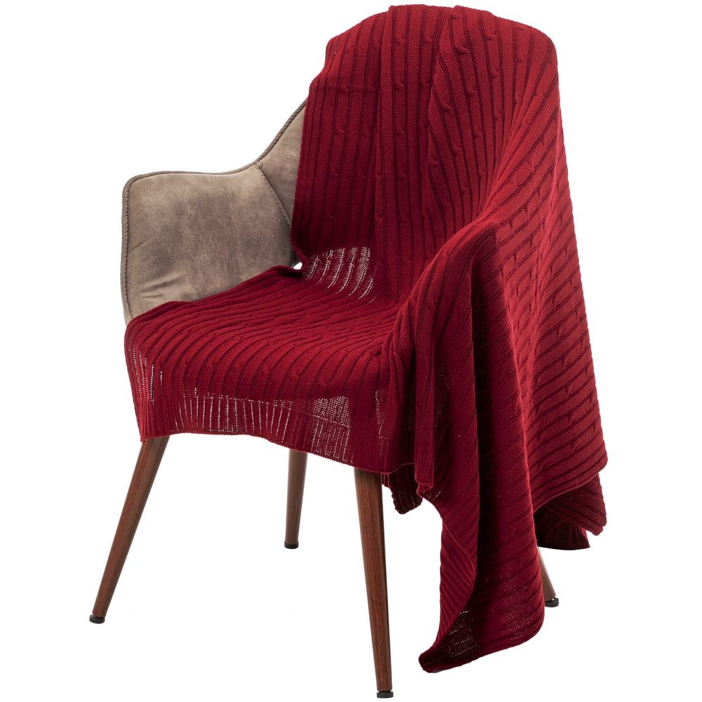 Плед Remit, красный — изображение 6