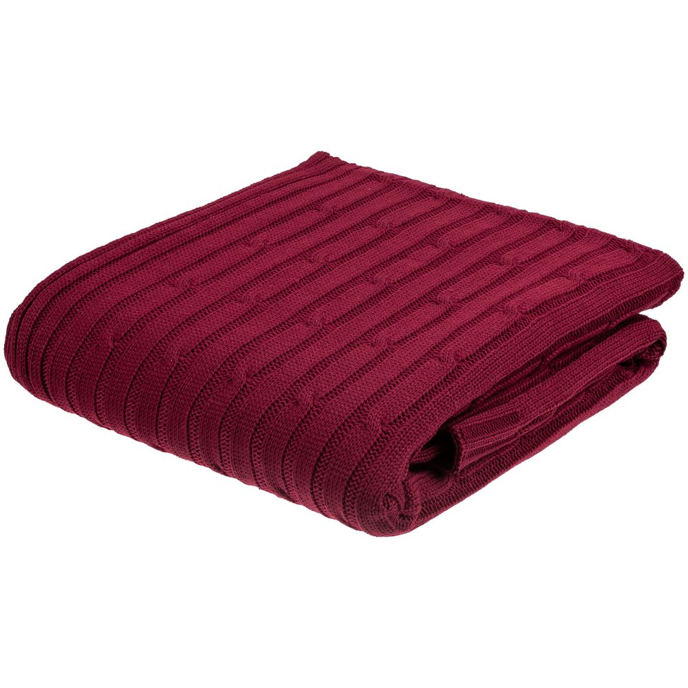 Плед Remit, бордовый — изображение 3