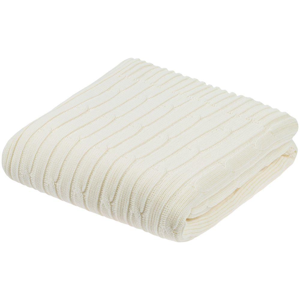 Плед Remit, молочно-белый — изображение 3