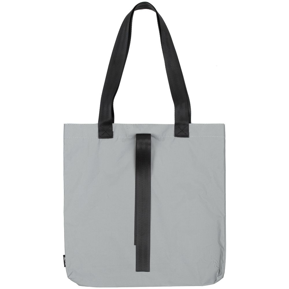 Шопер Manifest из светоотражающей ткани, серый — изображение 6