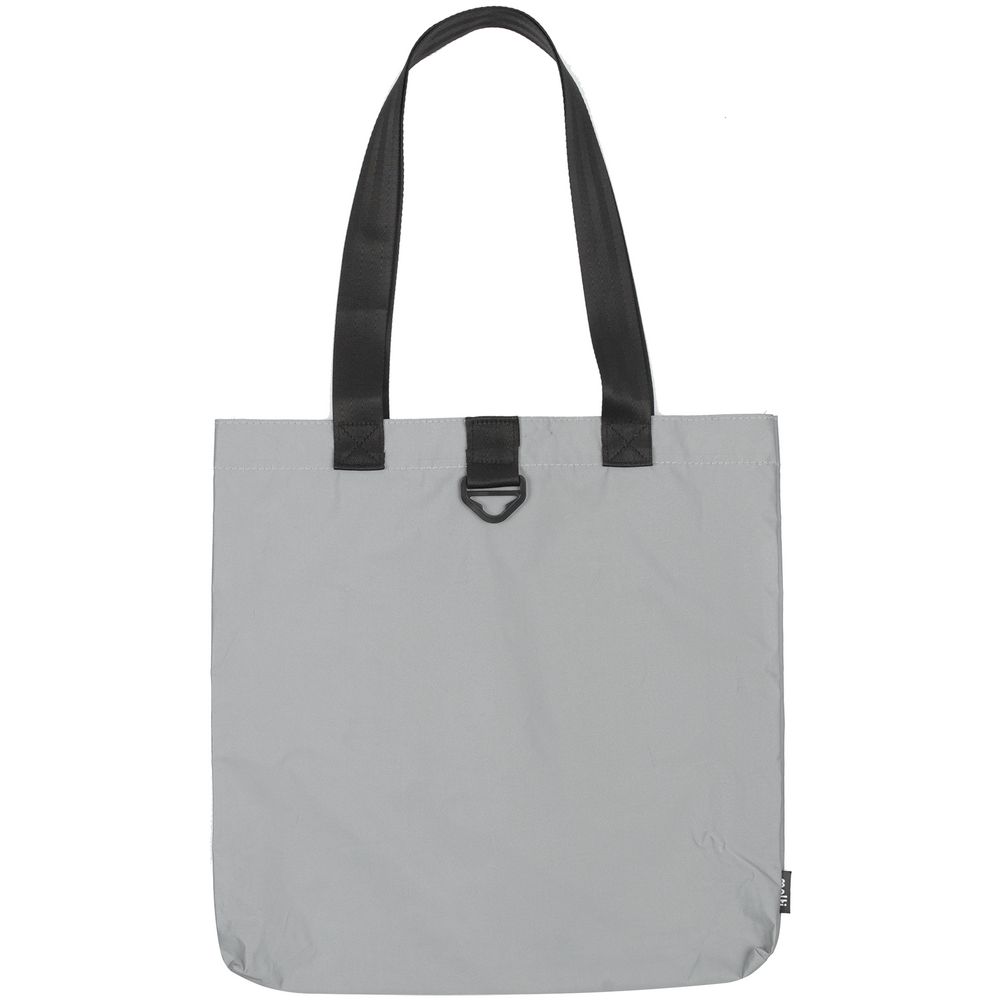 Шопер Manifest из светоотражающей ткани, серый — изображение 7