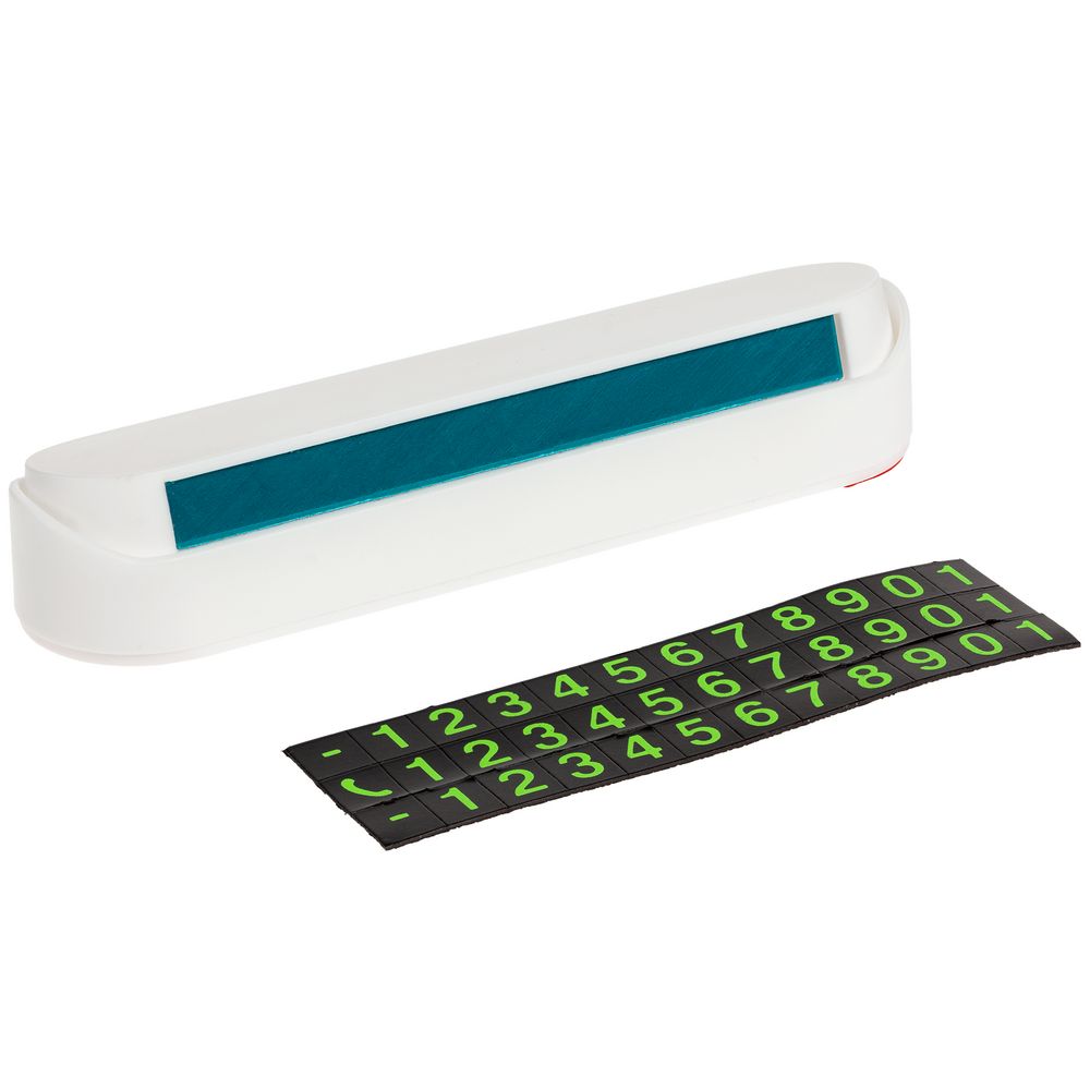 Парковочная визитка Litera, белая — изображение 4