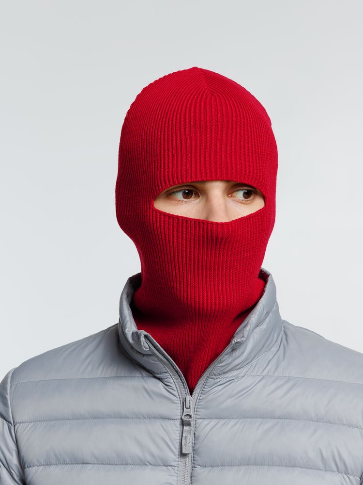 Шапка-балаклава Helma, красная — изображение 6