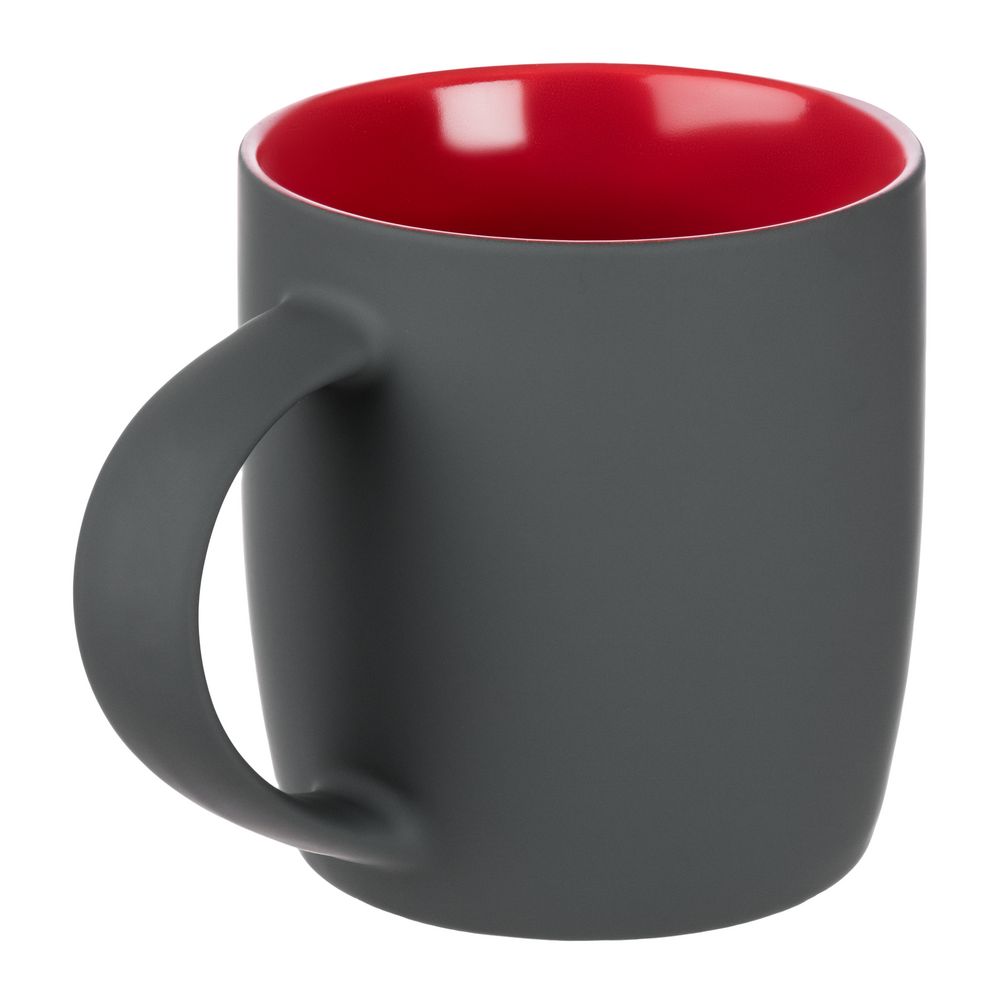 Кружка Surprise Touch c покрытием софт-тач, красная — изображение 3