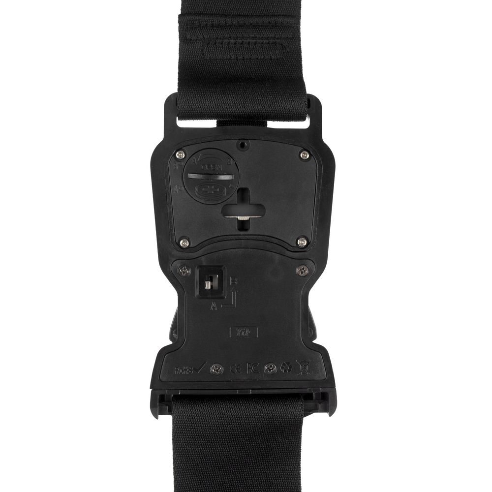 Багажный ремень с весами Bagremmen, черный — изображение 4