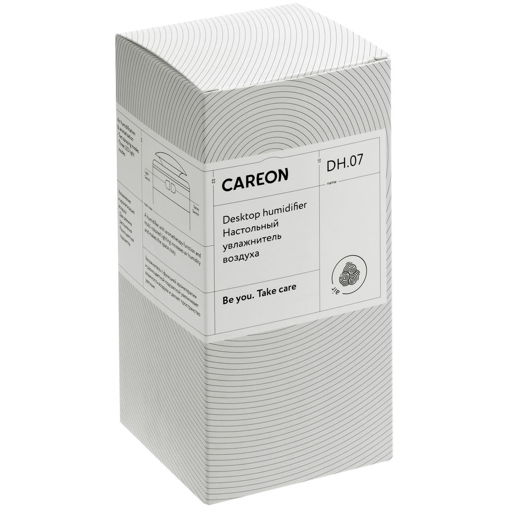 Настольный увлажнитель воздуха с подсветкой DH07, белый — изображение 10