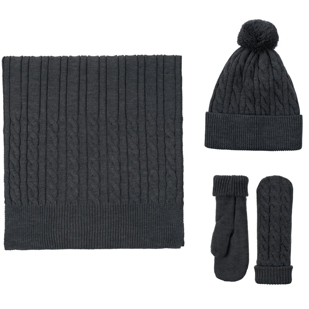 Набор Heat Trick, черный меланж — изображение 6