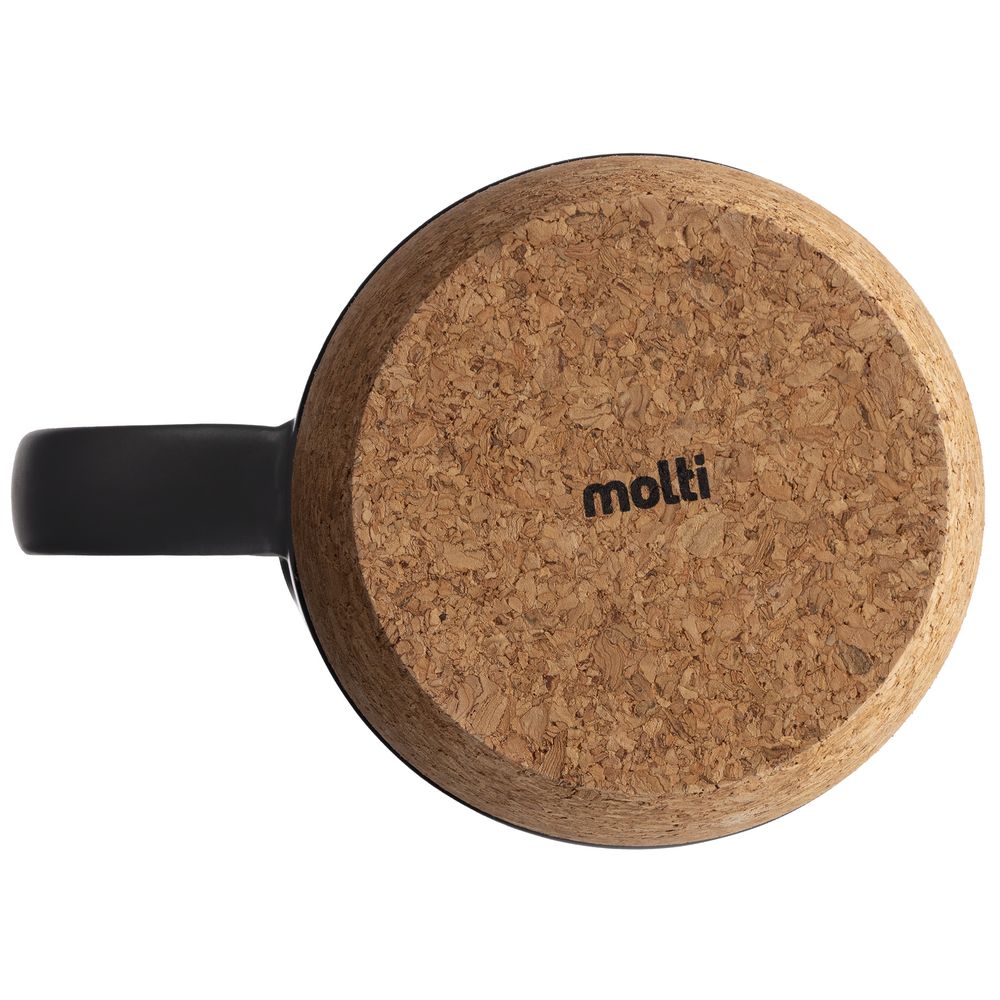 Кружка с пробковой подставкой Corky Walk, синяя — изображение 5