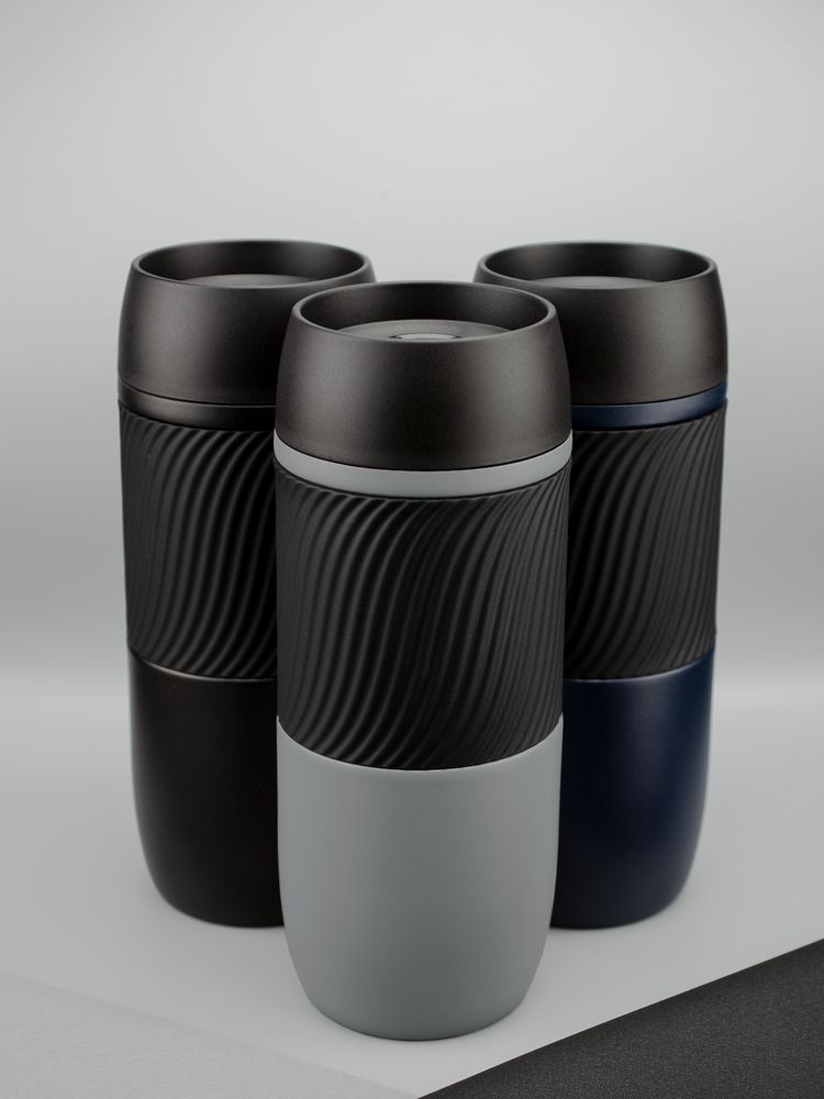 Термостакан Hub, серый — изображение 8