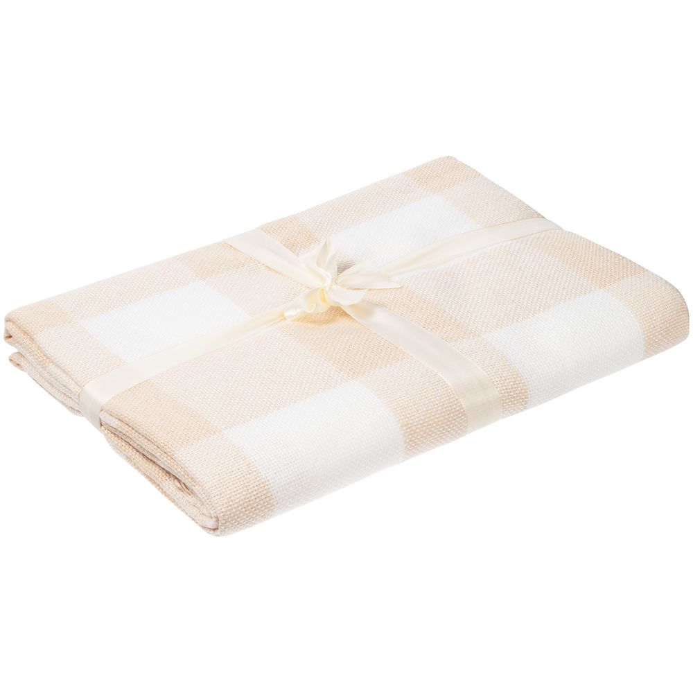 Плед London, бежевый — изображение 4