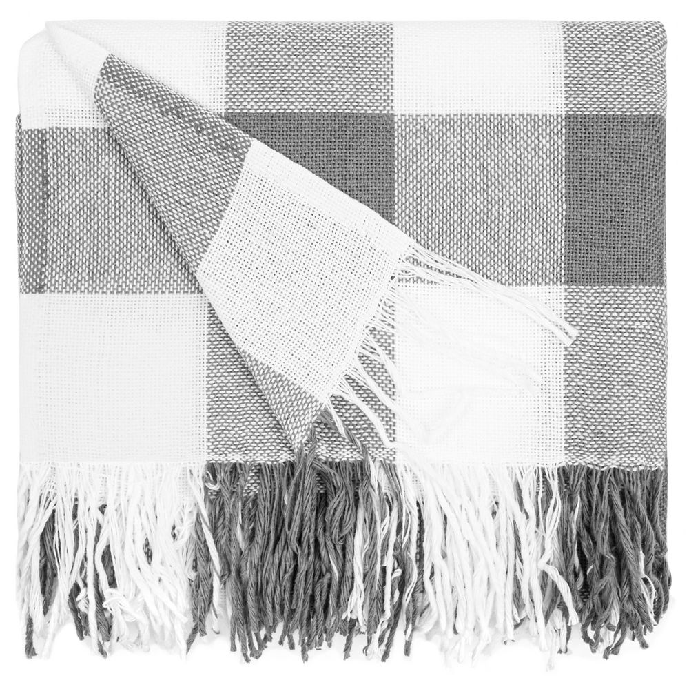 Плед London, серый — изображение 3