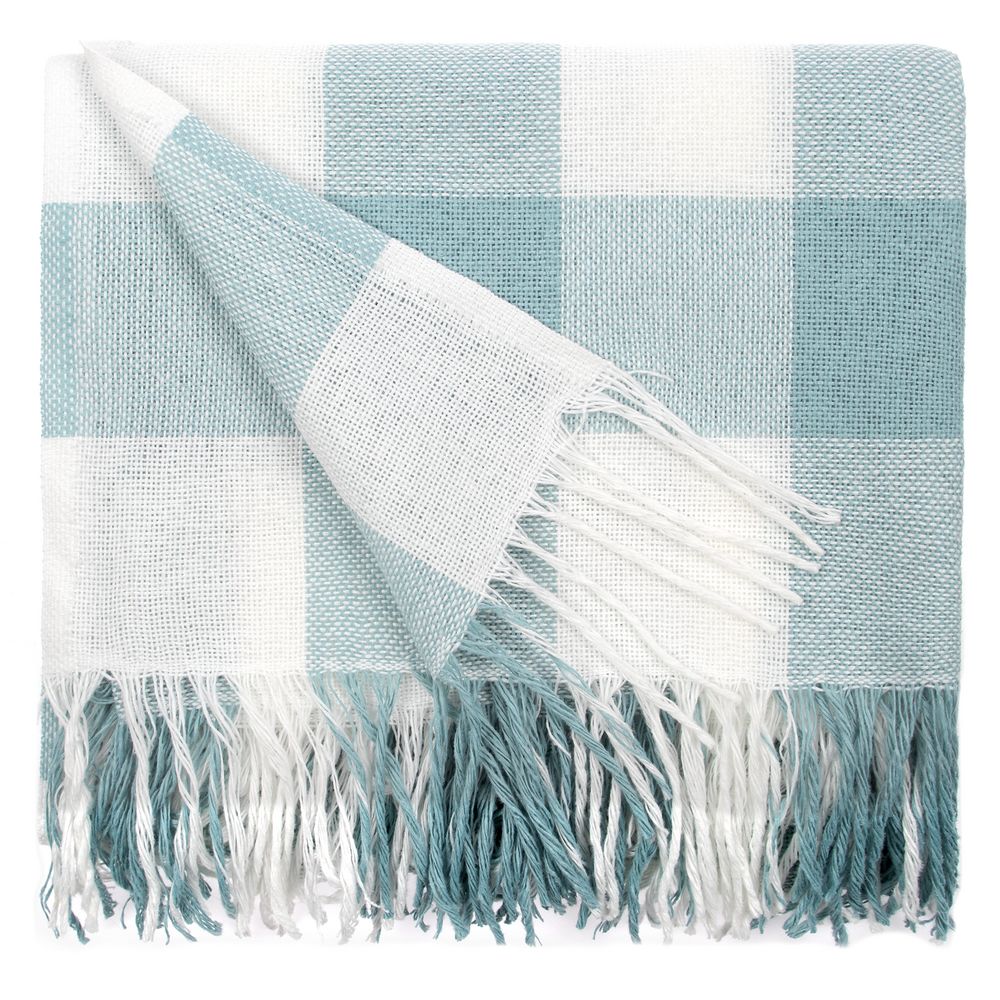 Плед London, бирюзовый — изображение 3