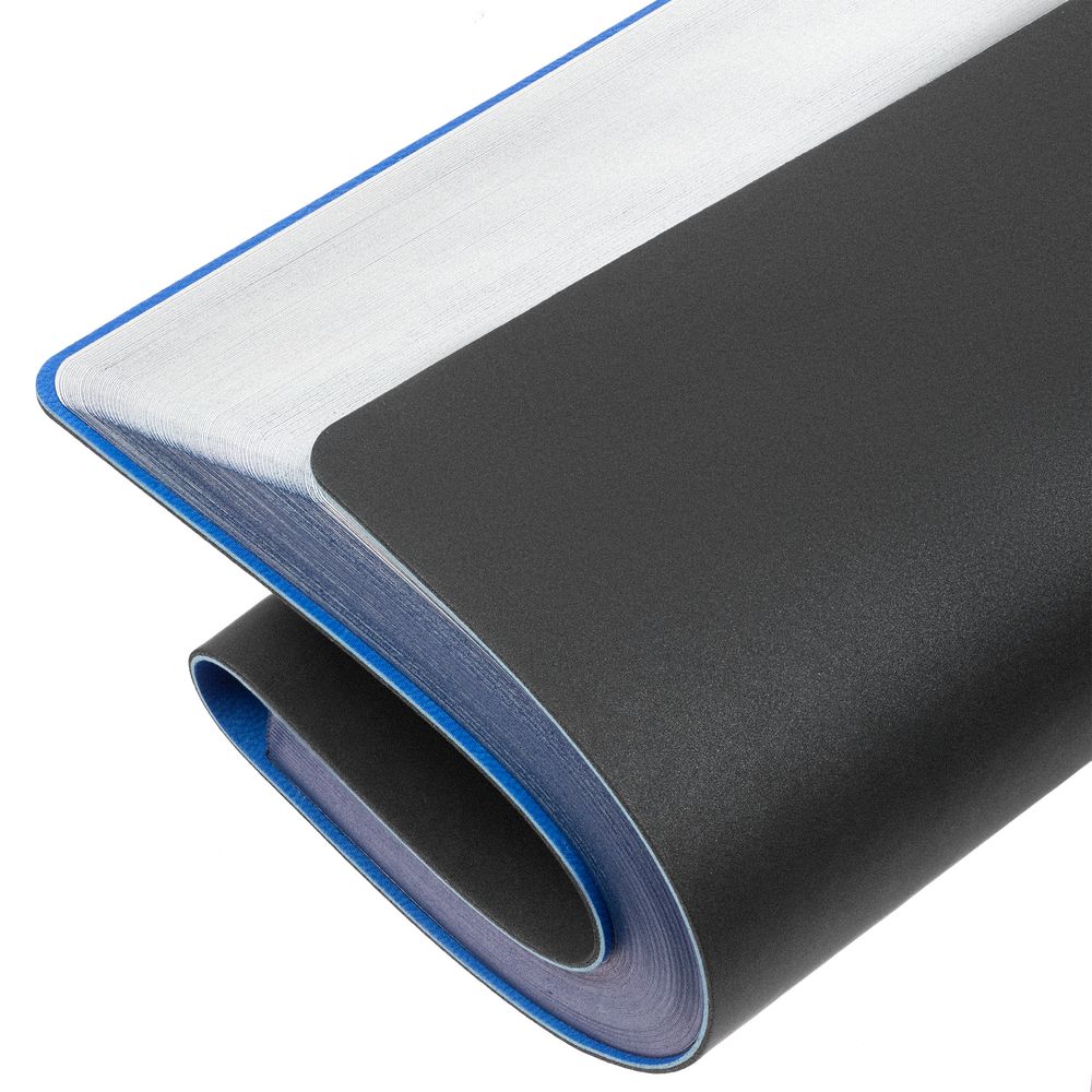 Ежедневник Flexpen Black, недатированный, черный с синим — изображение 8