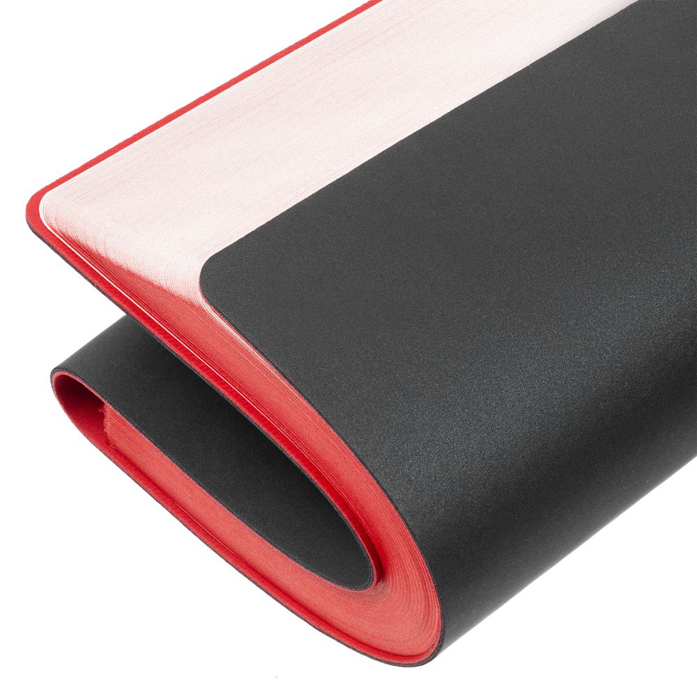 Ежедневник Flexpen Black, недатированный, черный с красным — изображение 8