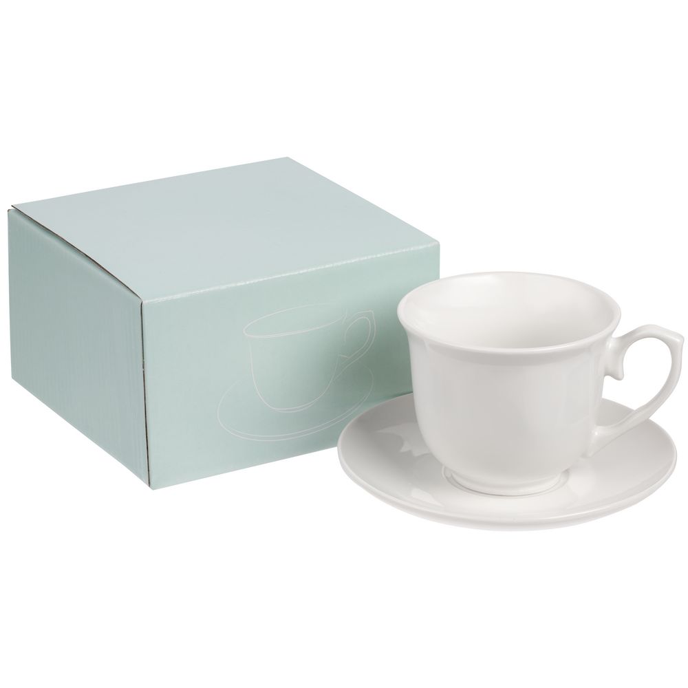 Чайная пара Small Talk, белая — изображение 8