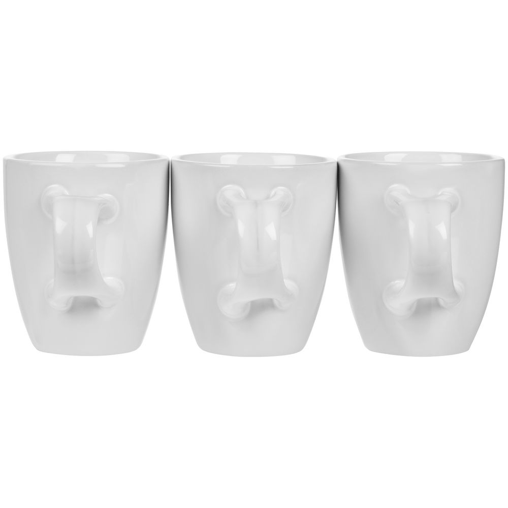 Кофейная кружка Pairy с ложкой, белая — изображение 9