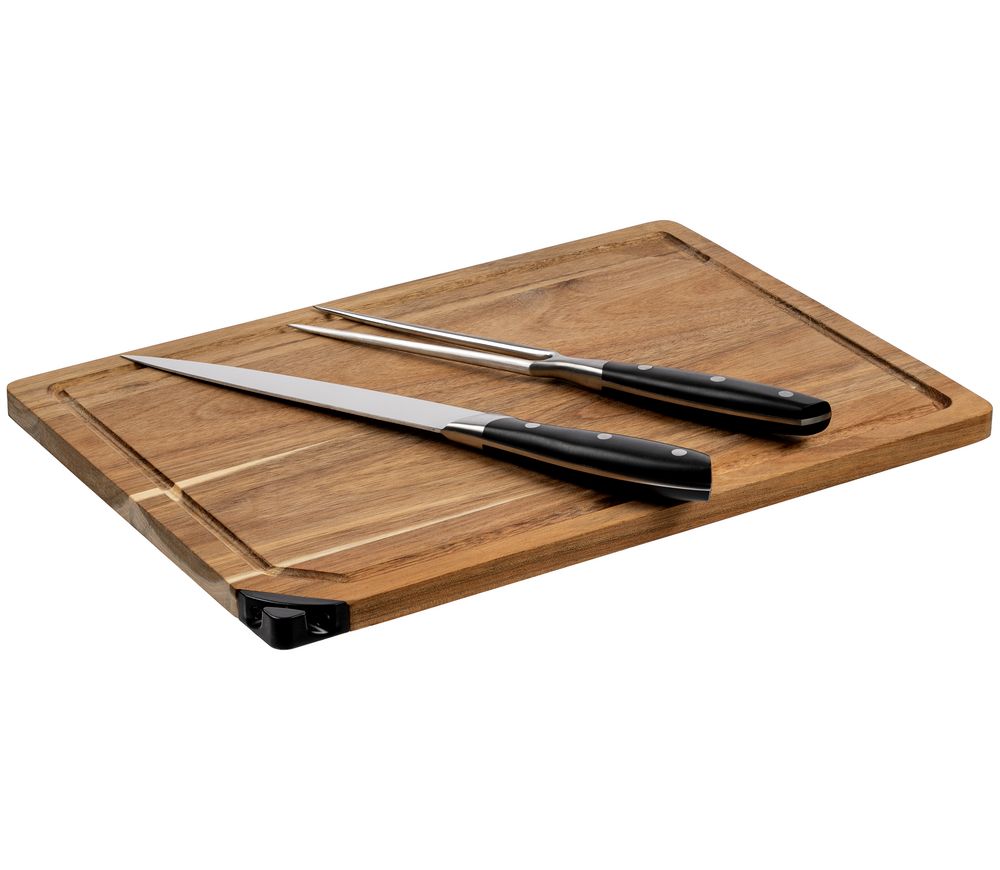 Набор для мяса Slice Twice с ножом-слайсером и вилкой — изображение 4