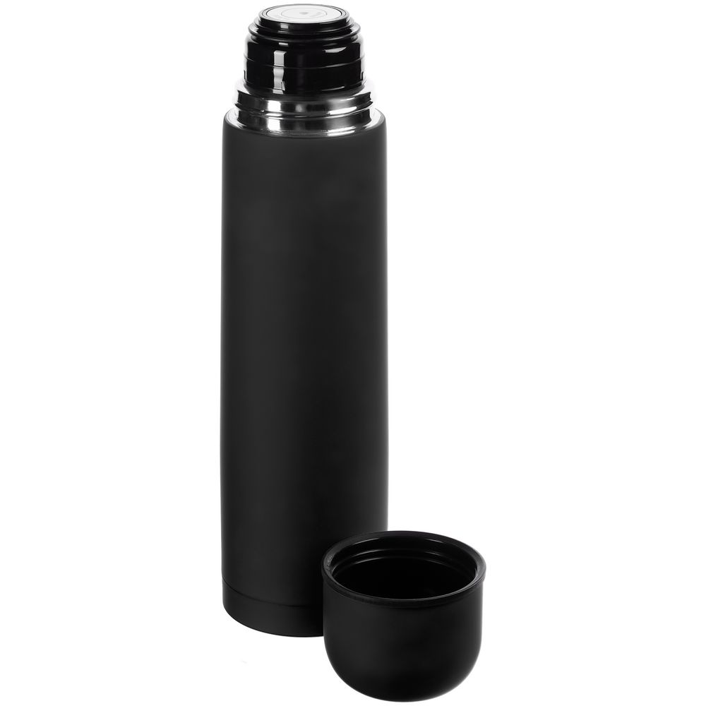 Термос Hiker Soft Touch 750, черный — изображение 3