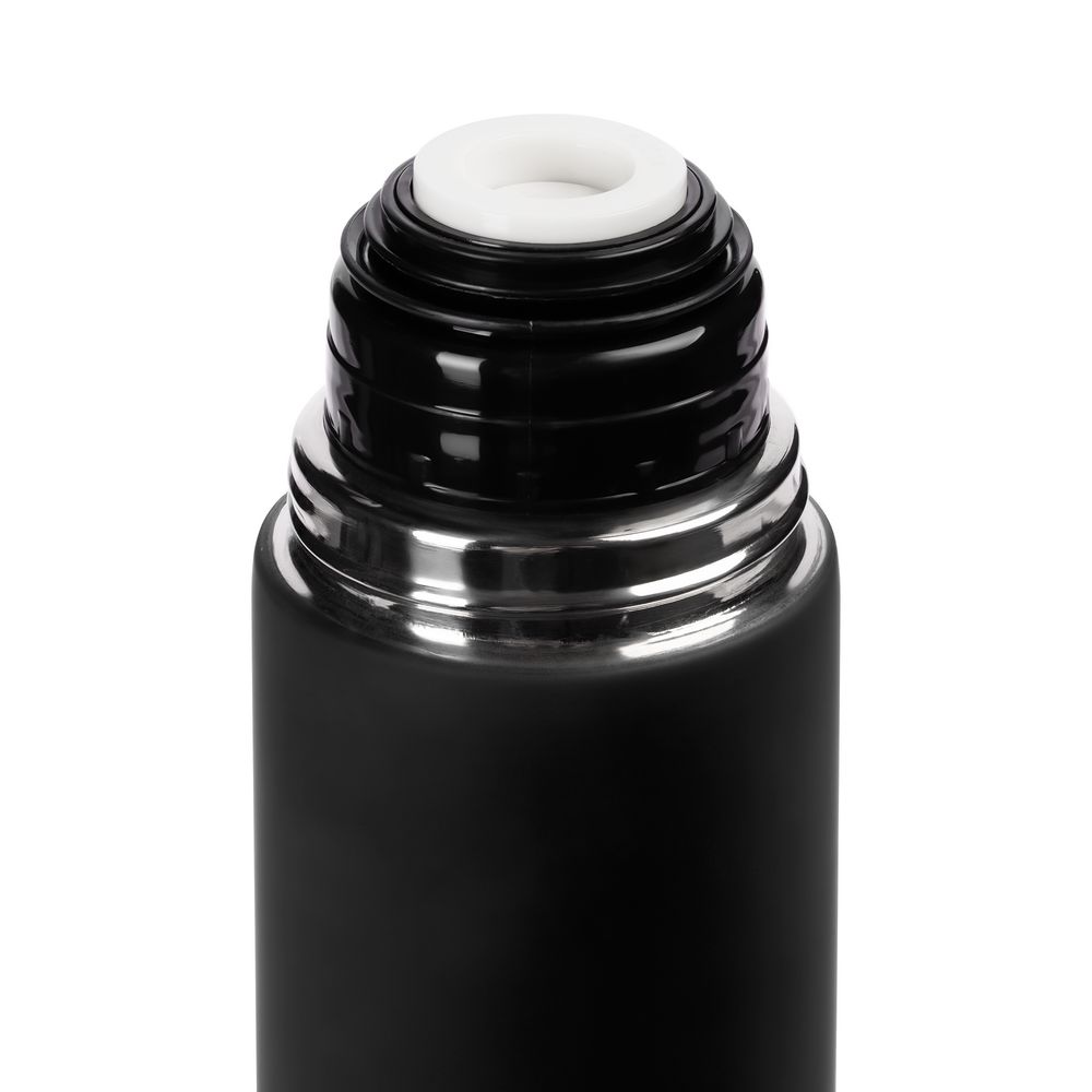 Термос Hiker Soft Touch 750, черный — изображение 6