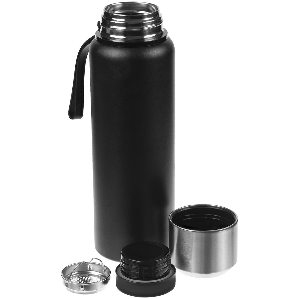 Термос с ситечком Hoffell, черный — изображение 4